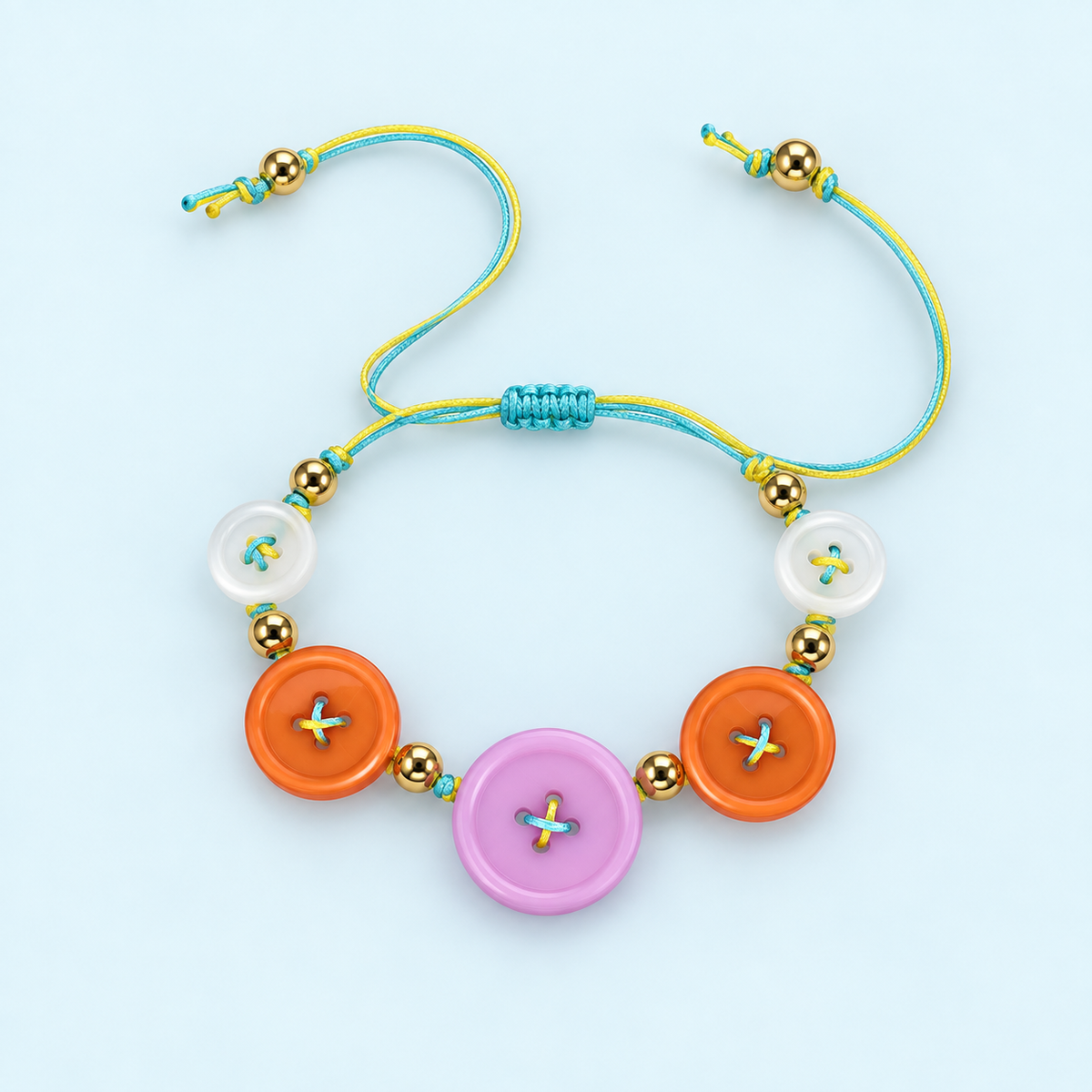 Button Collection - Adjustable Bracelets