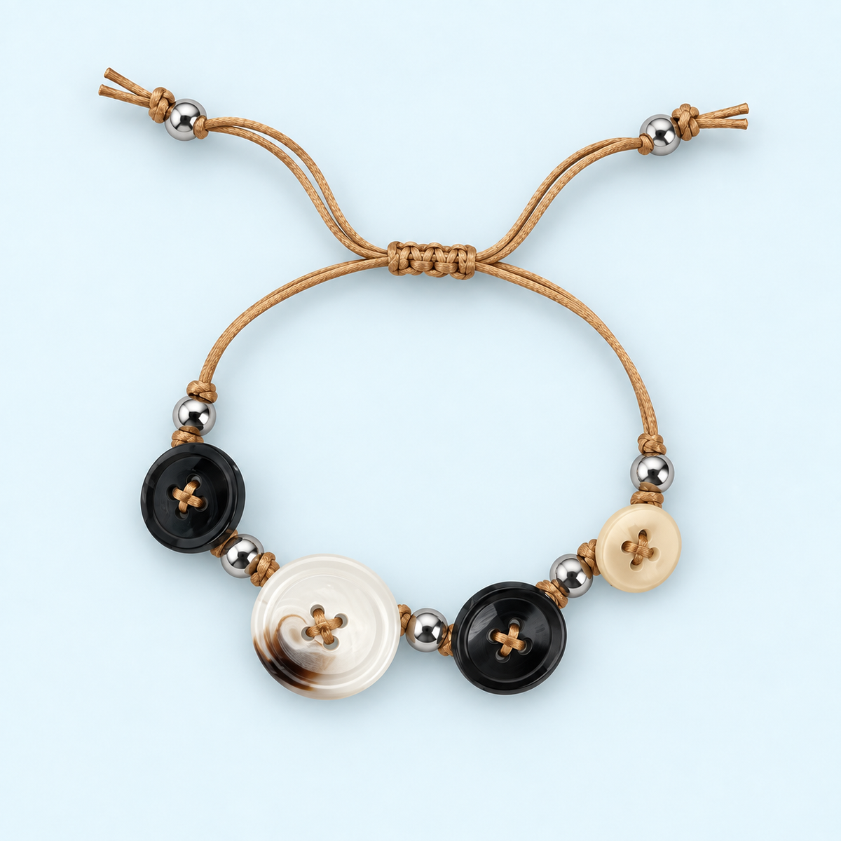 Button Collection - Adjustable Bracelets