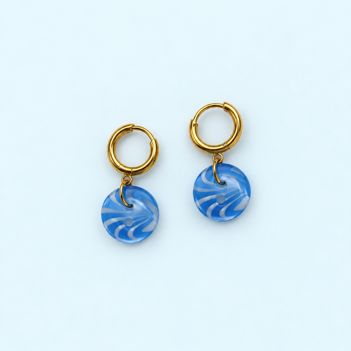 Button Collection - Mini Drop Earrings