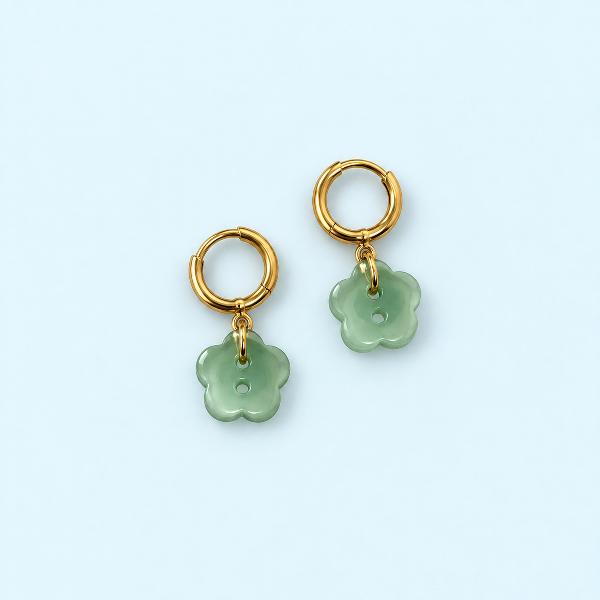 Button Collection - Mini Drop Earrings