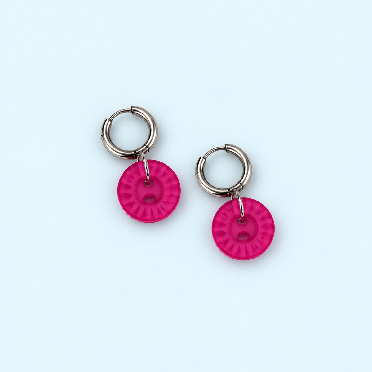 Button Collection - Mini Drop Earrings
