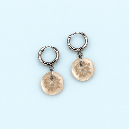 Button Collection - Mini Drop Earrings