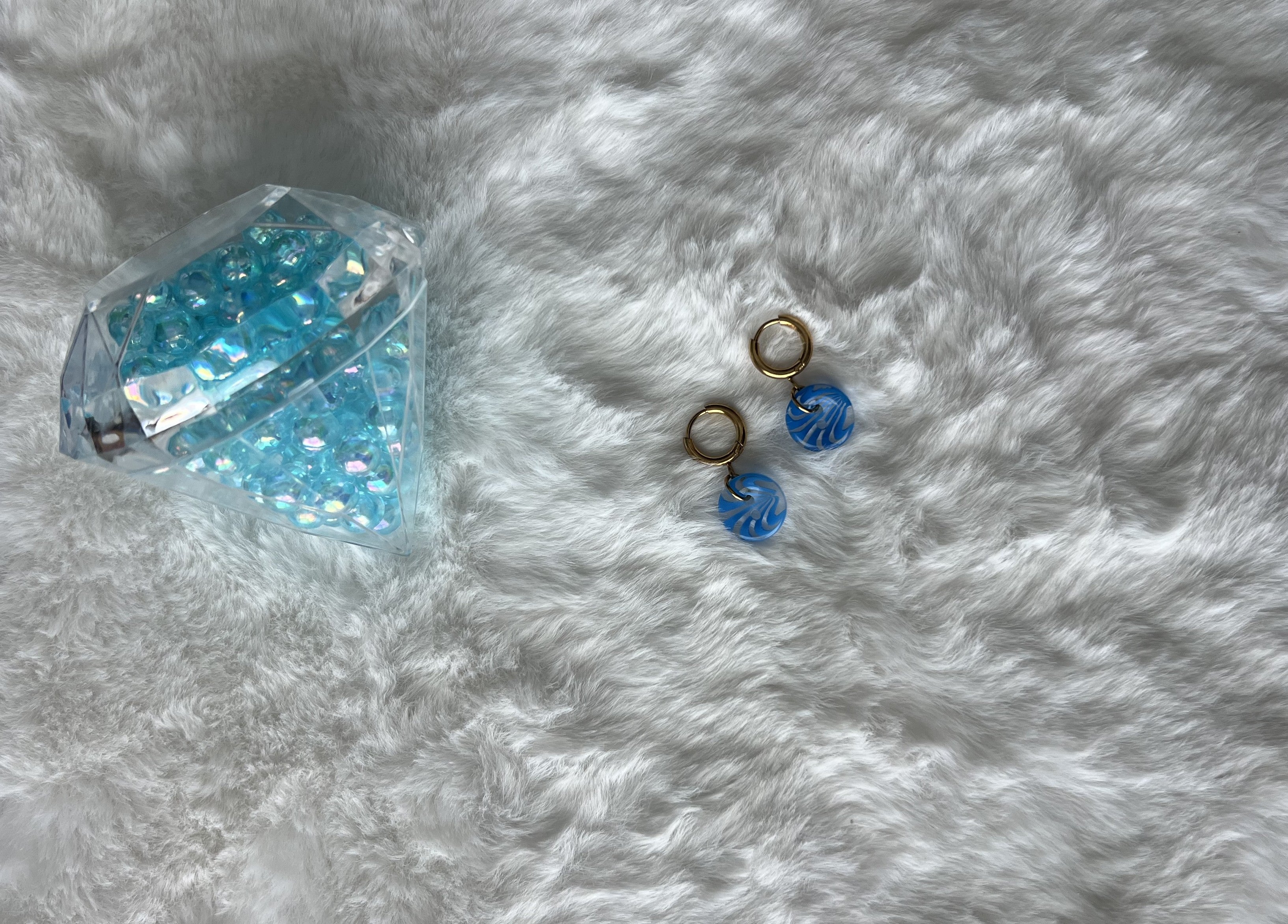 Button Collection - Mini Drop Earrings