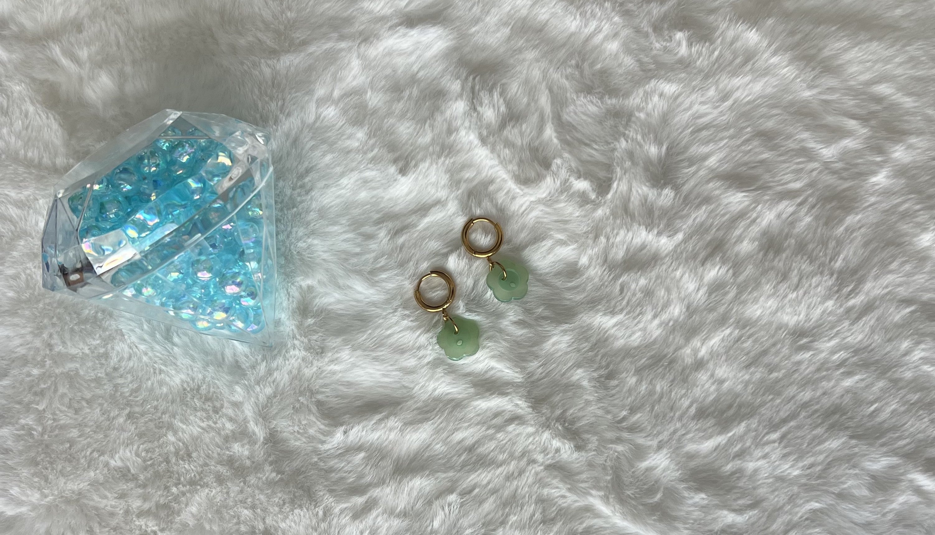 Button Collection - Mini Drop Earrings