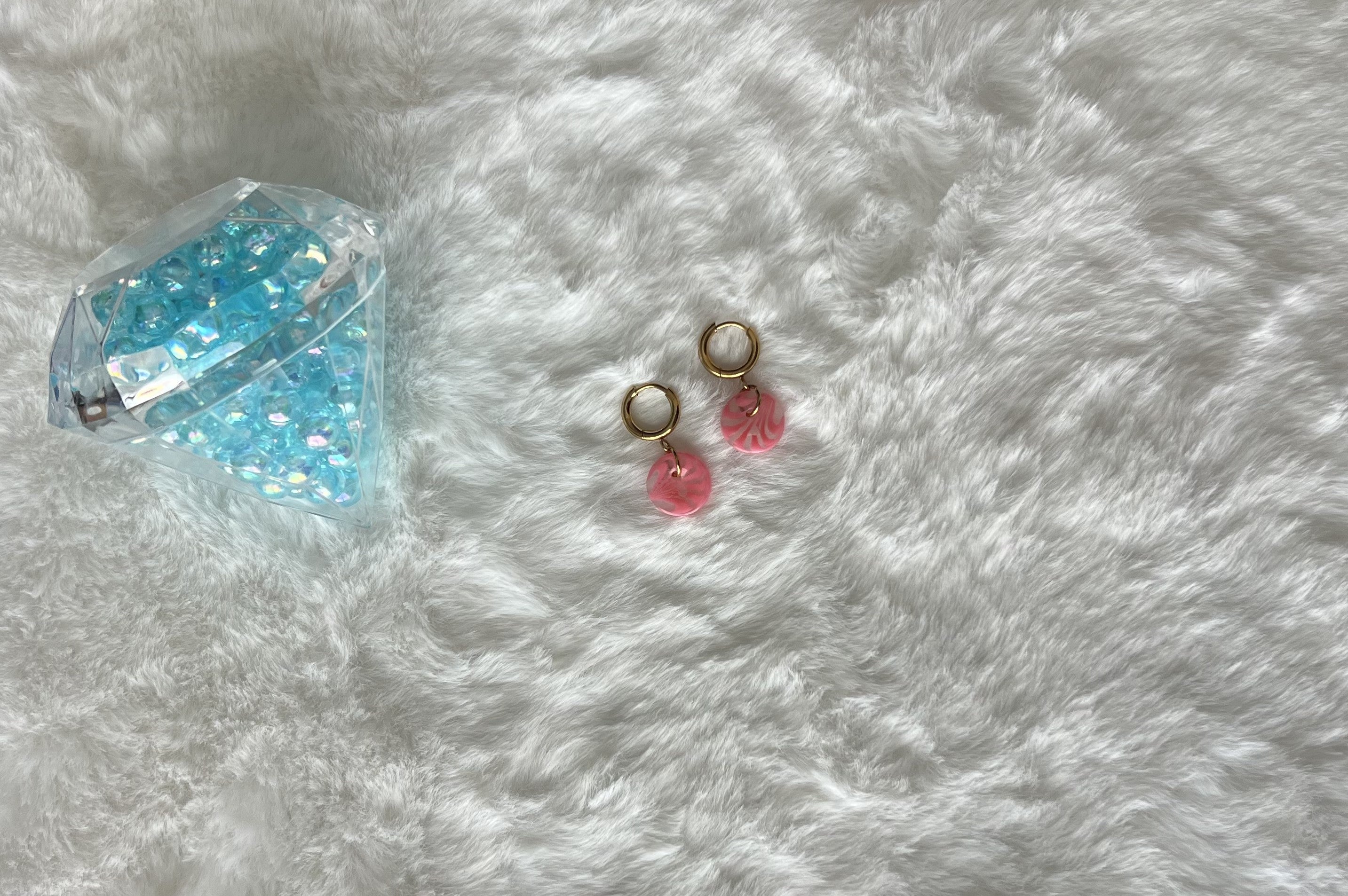 Button Collection - Mini Drop Earrings