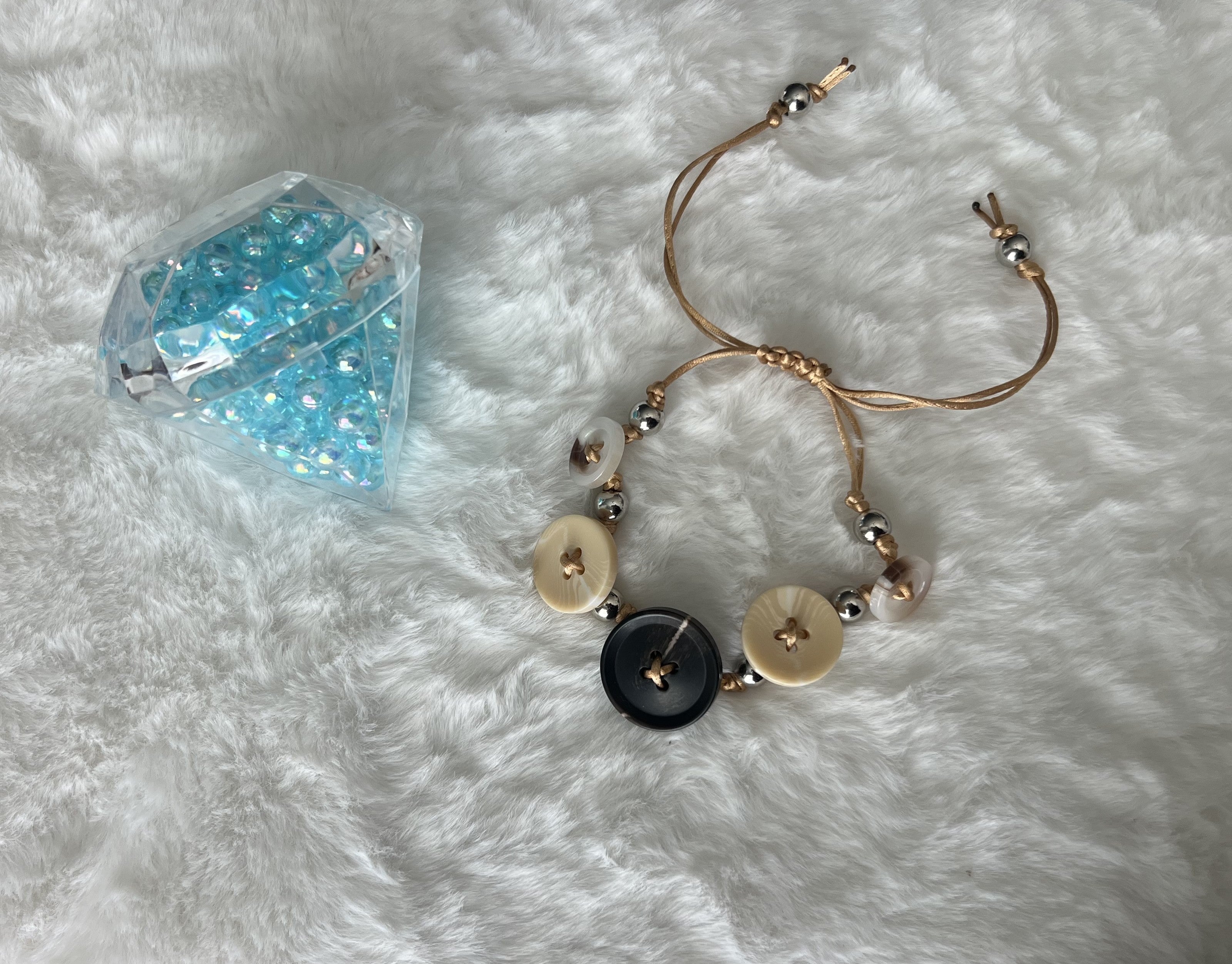 Button Collection - Adjustable Bracelets