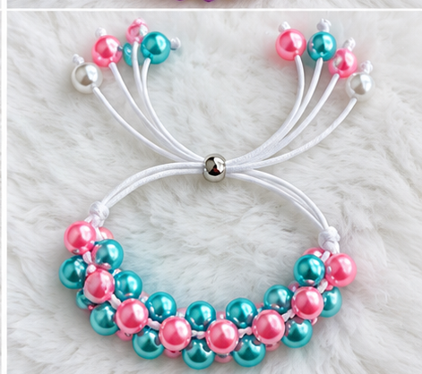 Elegant Collection - Bubblegum Beaded Bracelet