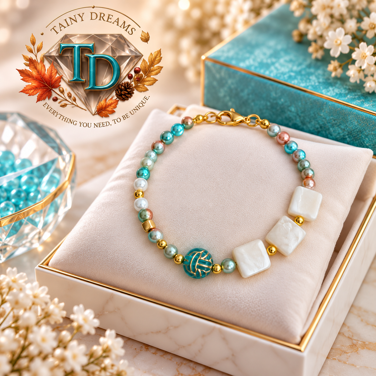 Joyful Collection - Golden Mosaic Bracelet
