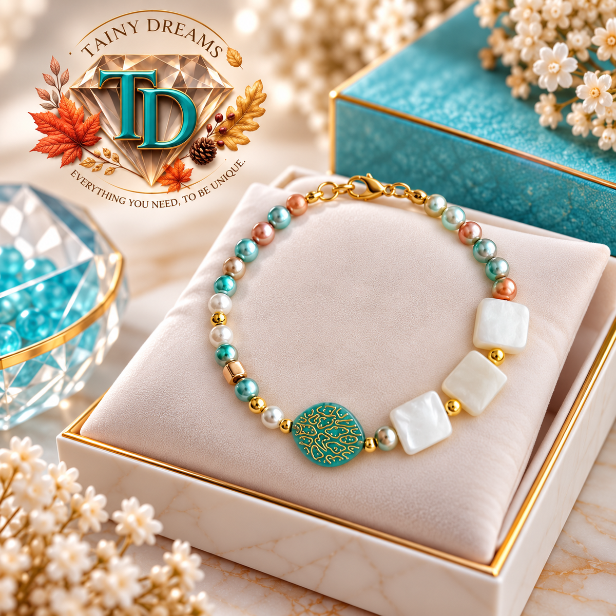 Joyful Collection - Golden Mosaic Bracelet