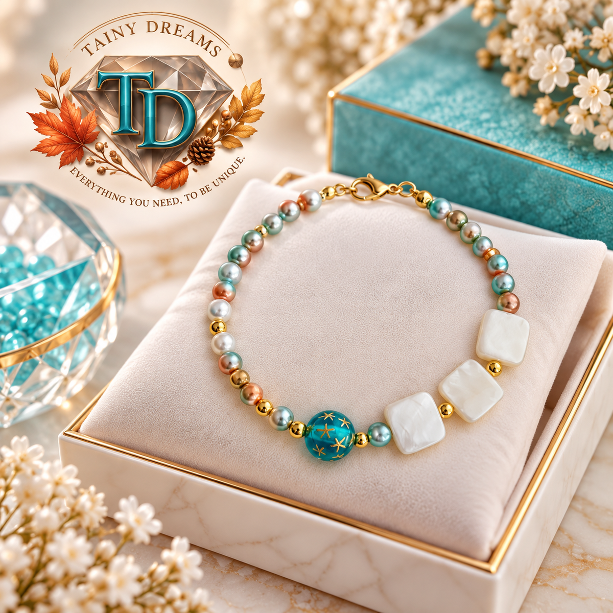 Joyful Collection - Golden Mosaic Bracelet