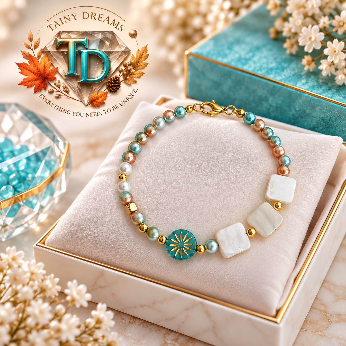 Joyful Collection - Golden Mosaic Bracelet