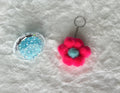 Spring Collection - Flower Pom Pom Keychains
