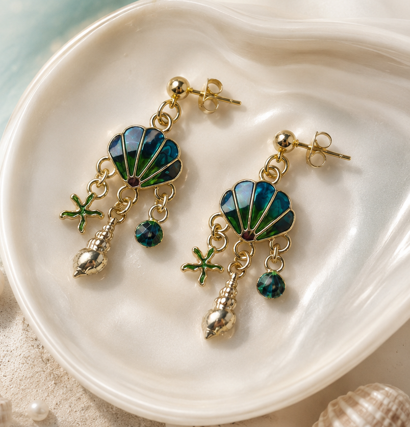 Summer Collection - Ocean Treasure Earrings