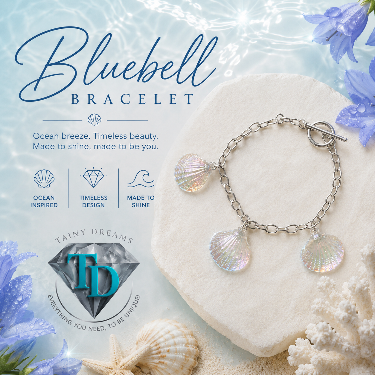Summer Collection - Bluebell Bracelet