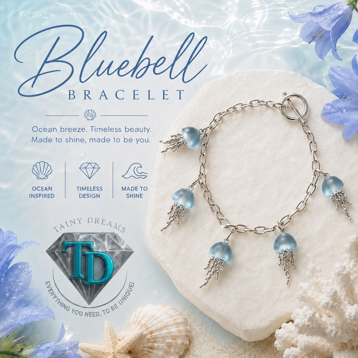 Summer Collection - Bluebell Bracelet