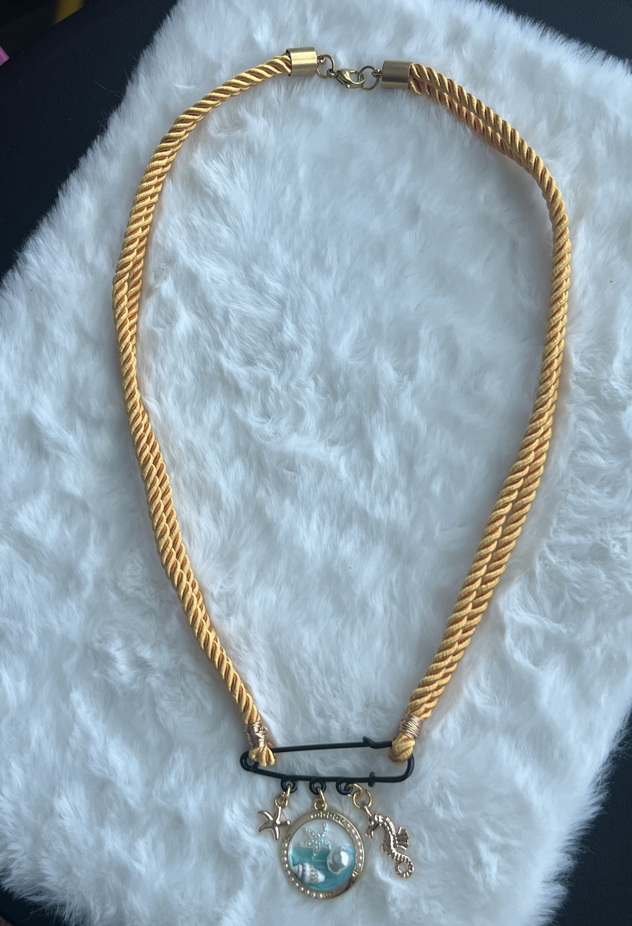 Summer Collection - Marine Rope Charms Necklace