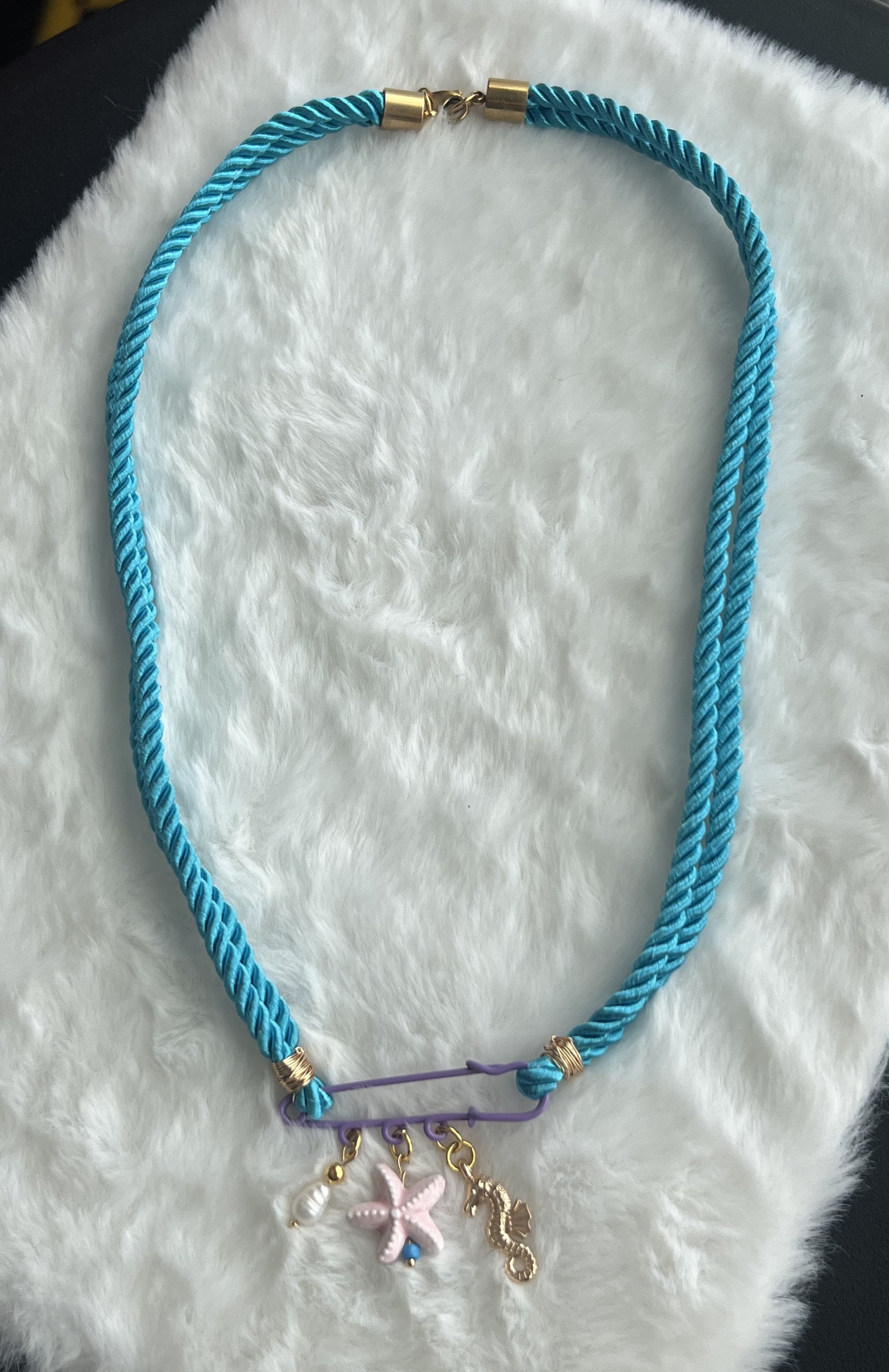 Summer Collection - Marine Rope Charms Necklace