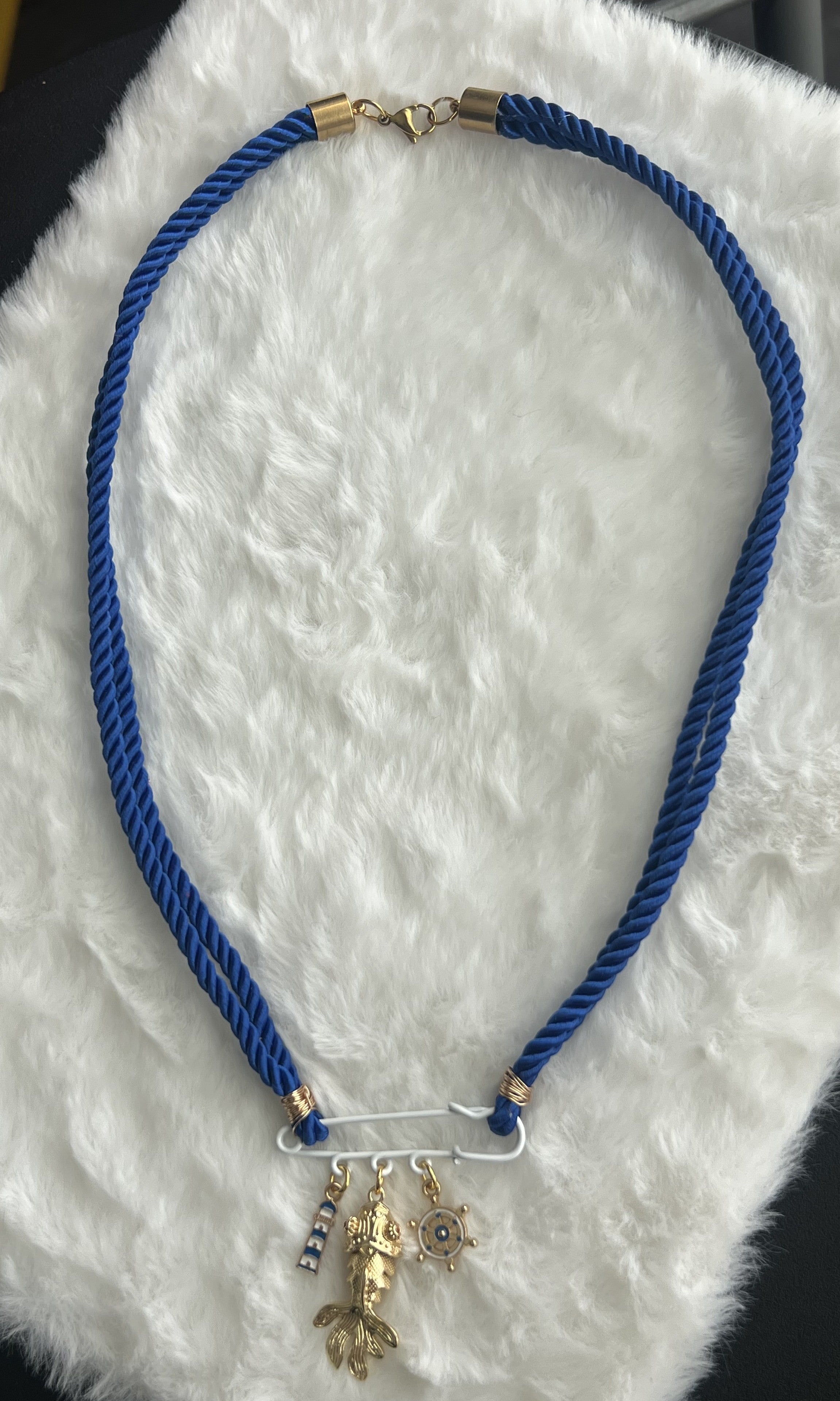Summer Collection - Marine Rope Charms Necklace