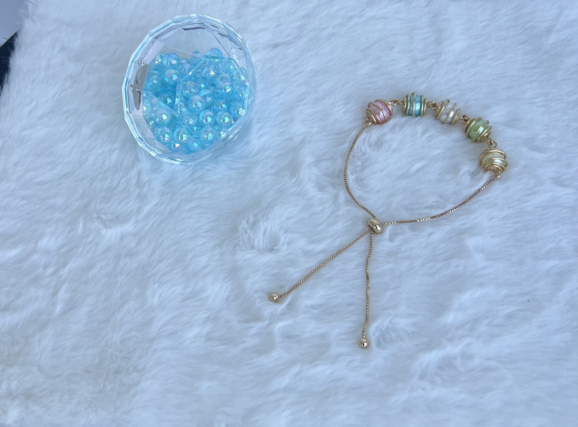 Wire Collection - Beautiful Spiral Adjustable Bracelet